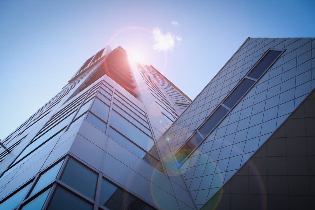 Commercial property representing a business real estate transaction