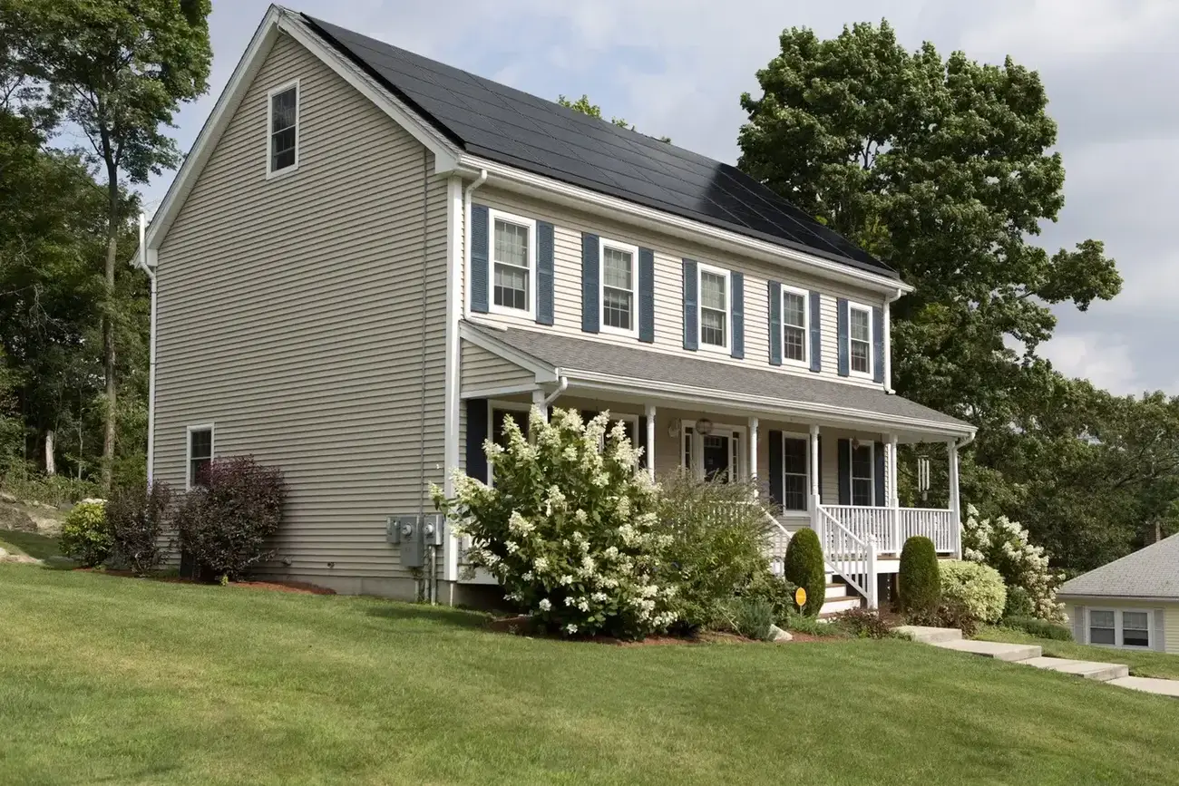 Well-kept New England home representing a real estate decision
